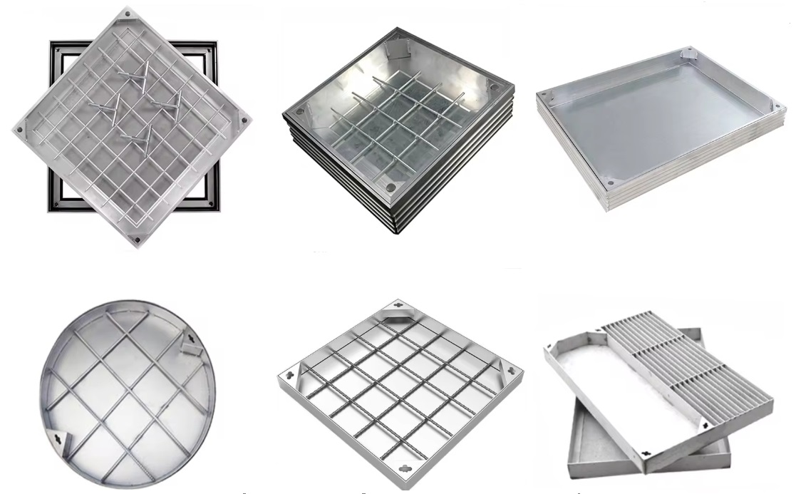 Custom aluminum manhole cover
