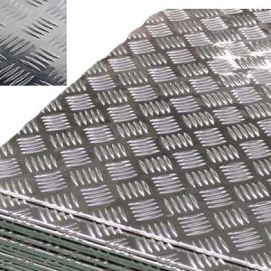 Textured aluminum plate