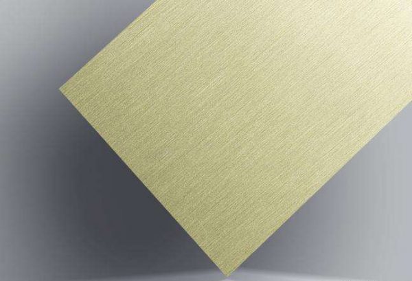 Golden Brushed 3003 aluminium sheet