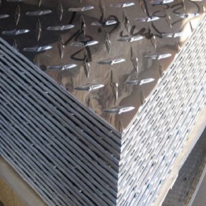 Commercial aluminum diamond checker plate